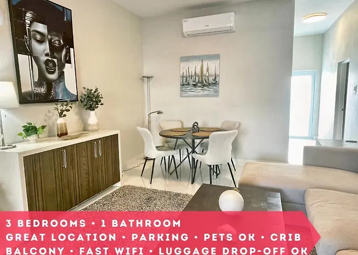Breathtaking 3-Br Beachside Apt