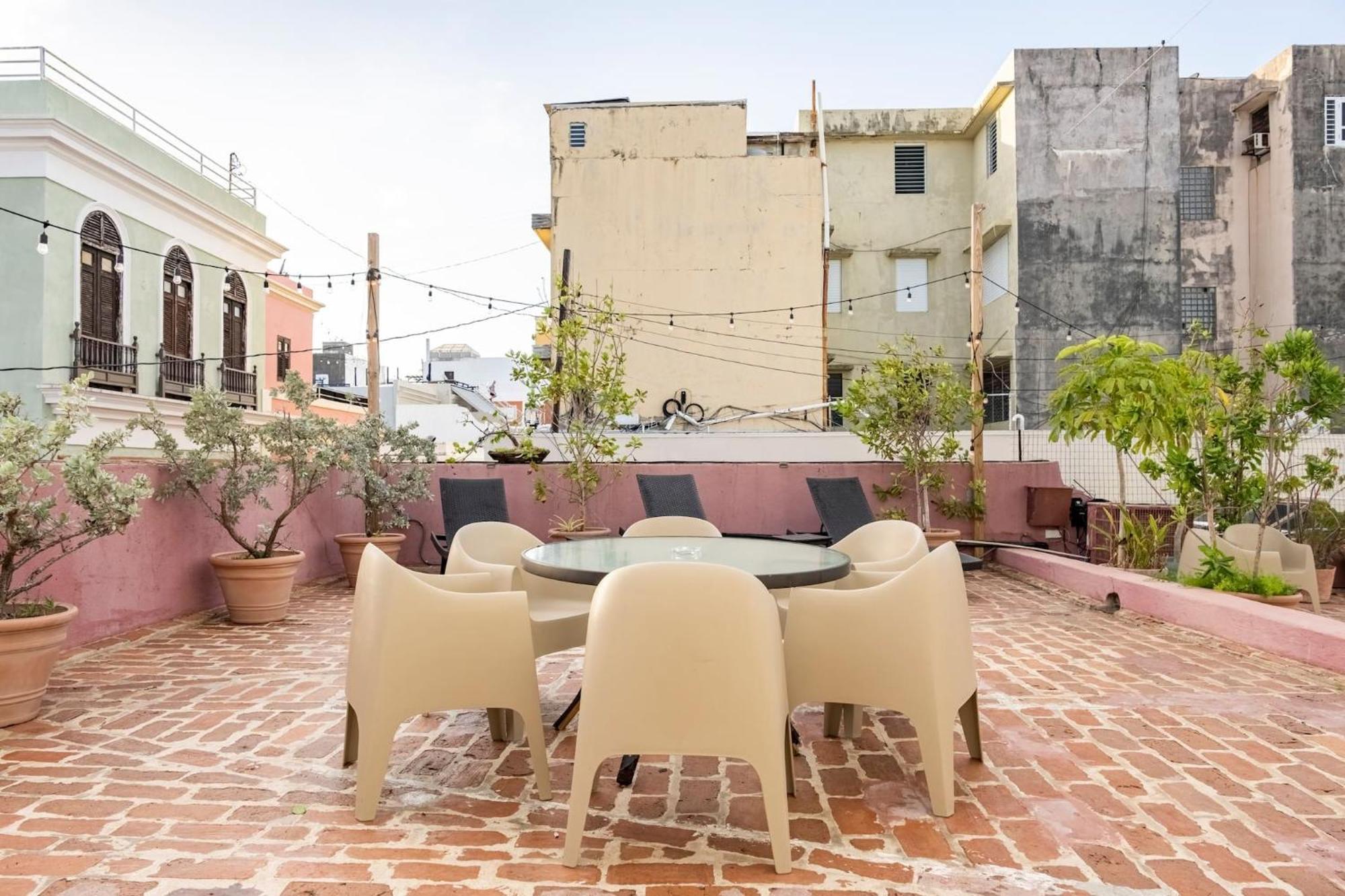 Apartment Center Of Old With Rooftop Garden San Juan