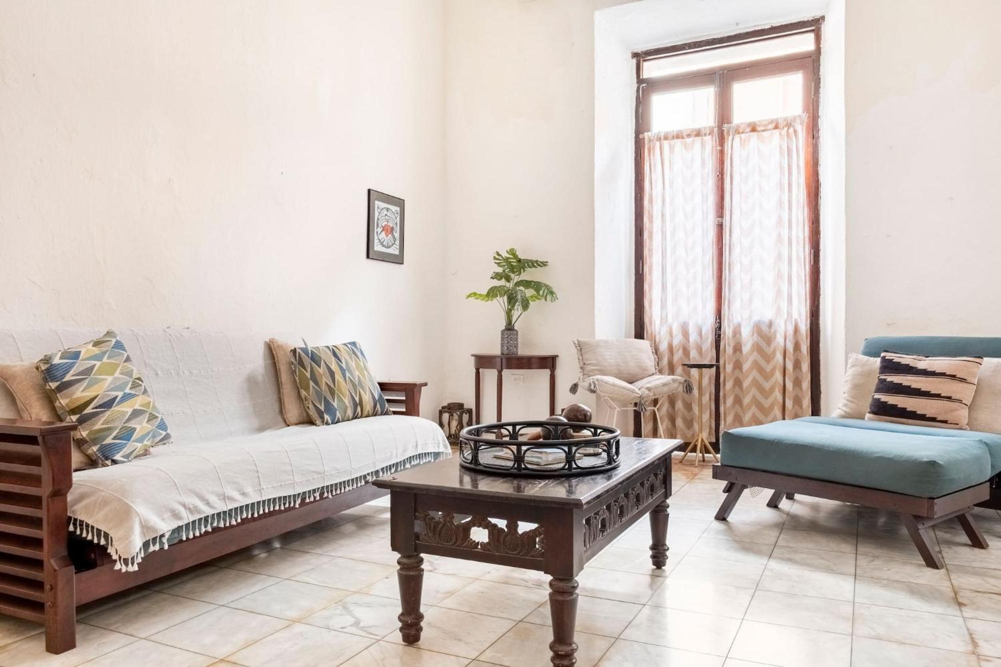 Center Of Old With Rooftop Garden Apartment San Juan