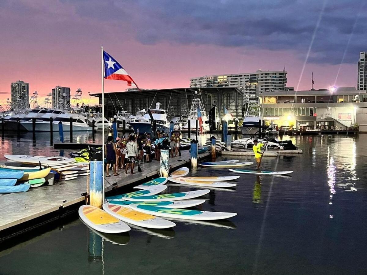 Front To Convention Center And Tmobil District San Juan