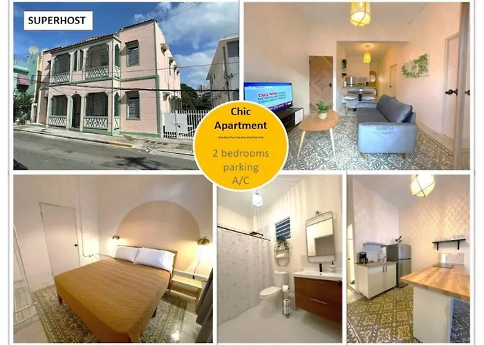 Chic And Classic Apartment In Santurce Apt 5