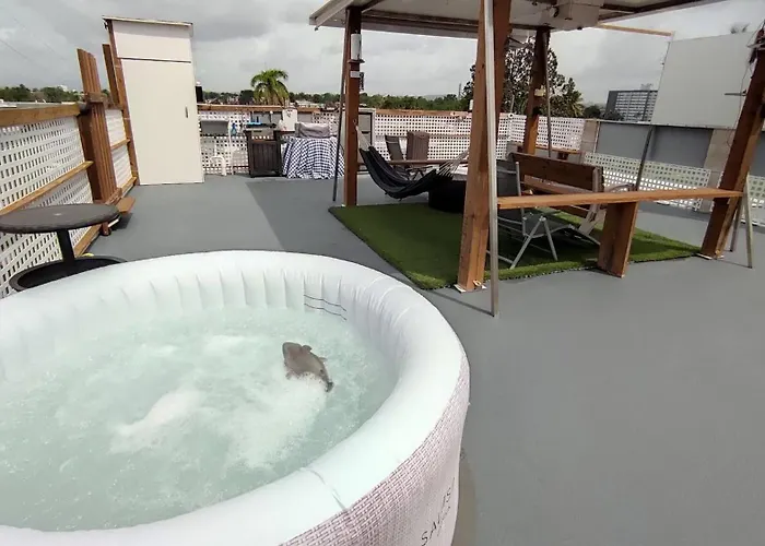 Terrace With Jacuzzi Modern 2