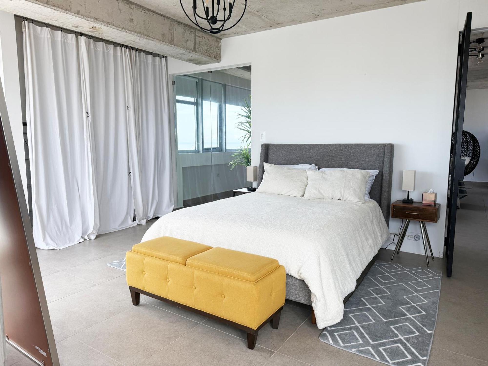 Cozy Modern Loft With Ocean View Near Old San Juan