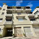 Fresh Tropical Colonial Style Walk-Up- Rooftop Terrace- Beach View