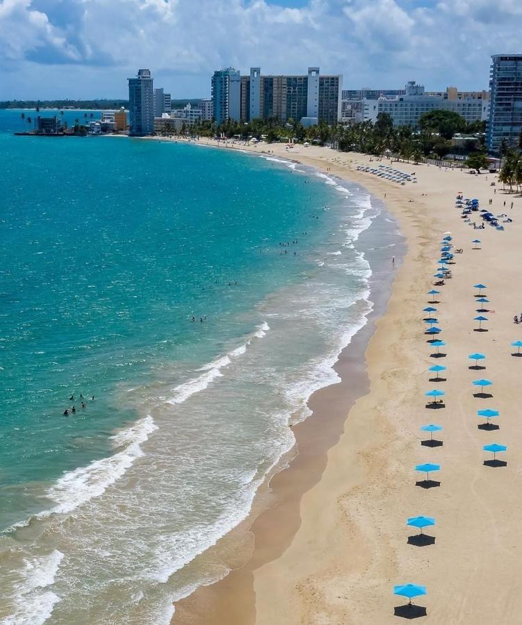 Ocean View Building + Pool, Next To Intercontinental . Best Location Isla Verde Beach San Juan