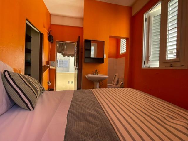Fresh Tropical Colonial Style Walk-up- Rooftop Terrace- View San Juan