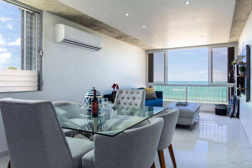 Esperanza 2bdr 2b Oceanfront Pool Parking Apartment San Juan