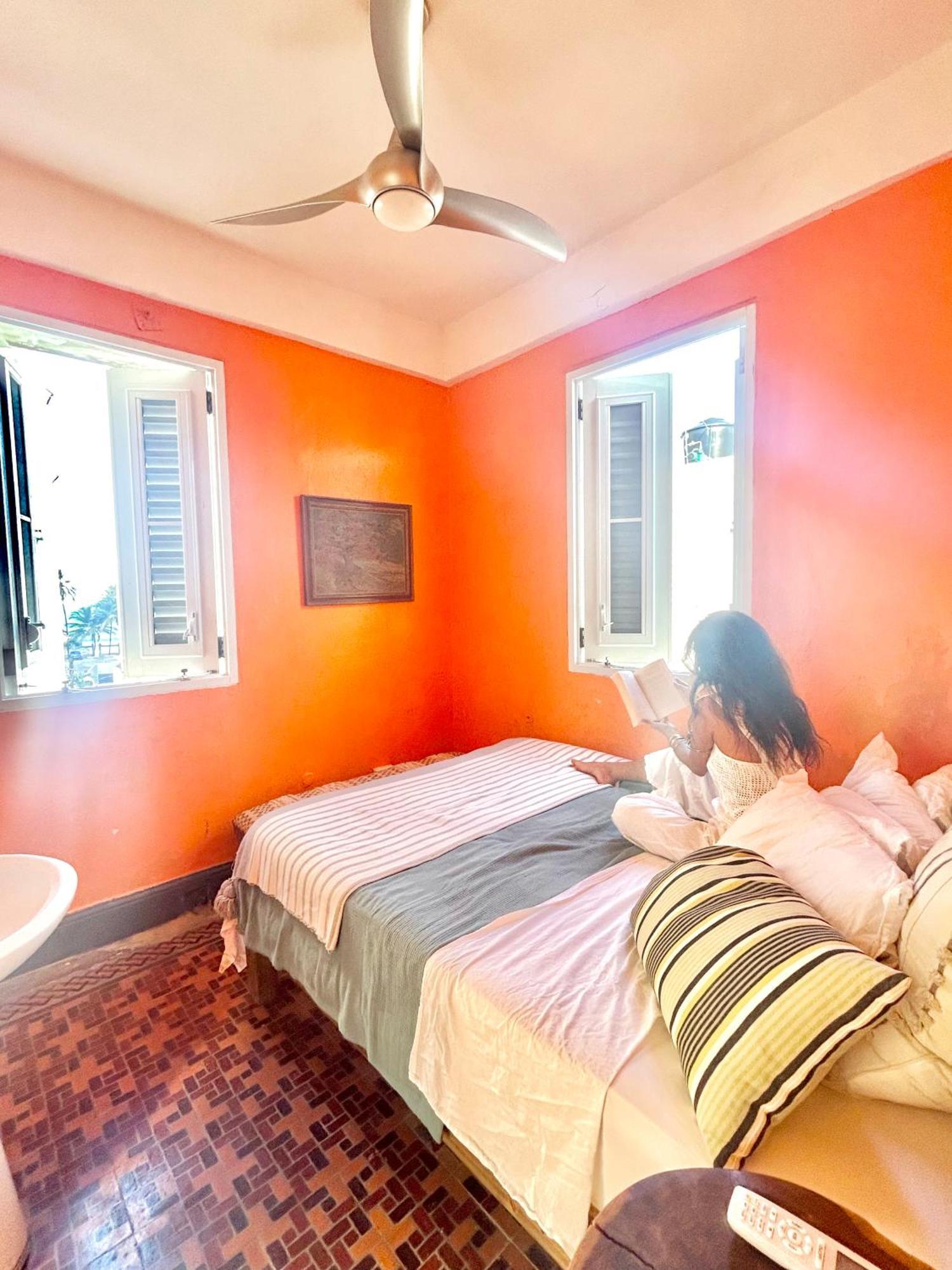 Apartment Fresh Tropical Colonial Style Walk-up- Rooftop Terrace- View *