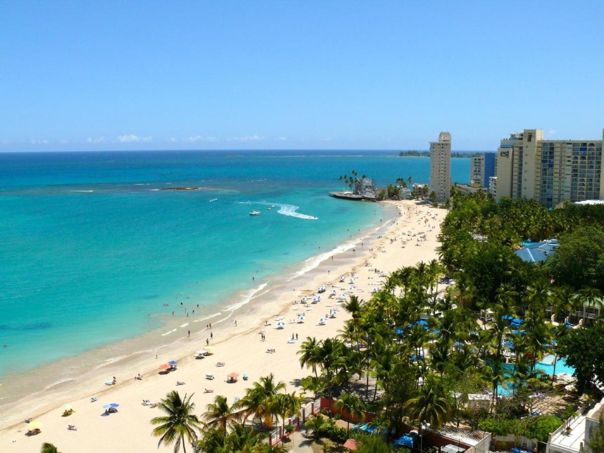 Apartment Ocean View Building + Pool, Next To Intercontinental . Best Location Isla Verde Beach *