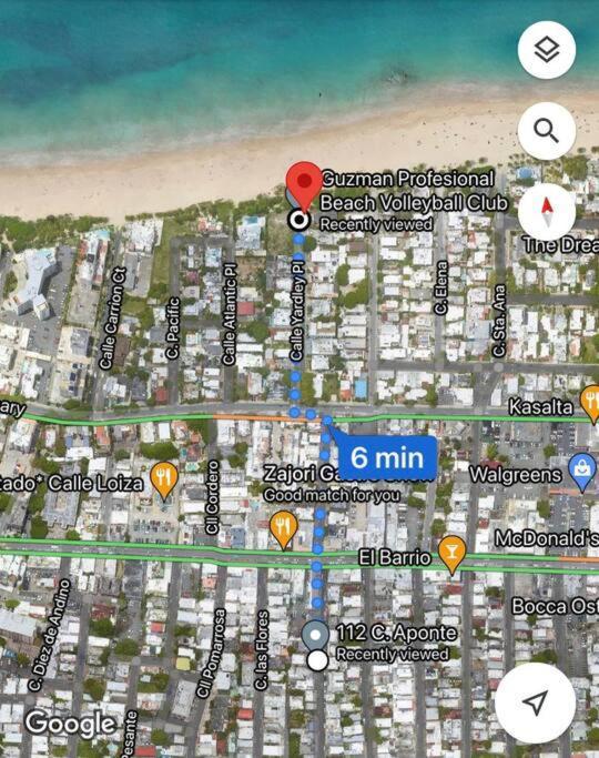 Comfy & Bright Apt @ Calle Loiza - Walk To Beach / Calle Loiza Abajo -n Apartment