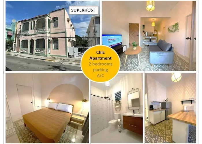 Chic And Classic Apartment In Santurce Apt 6