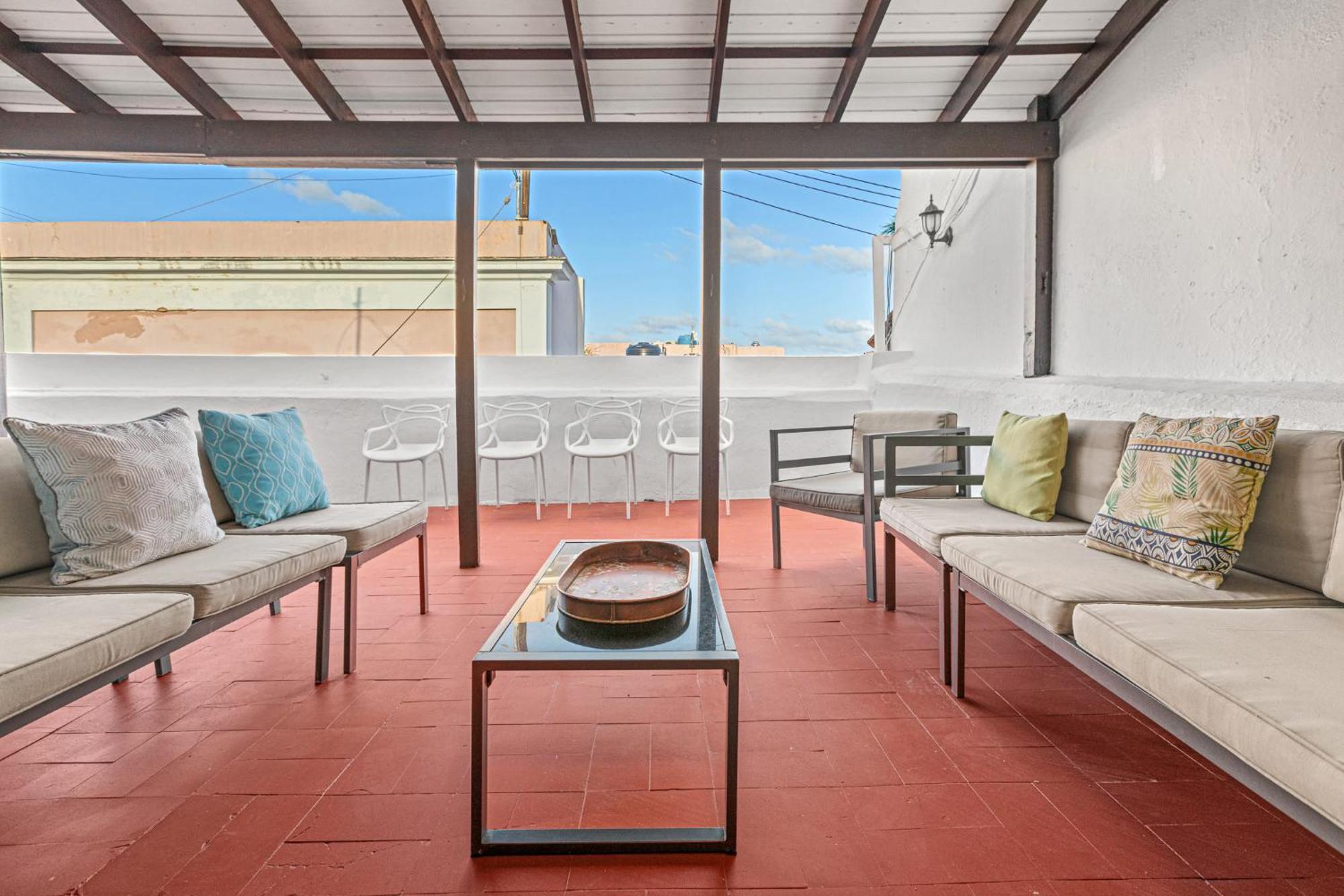 Terrace At Old Apartment *