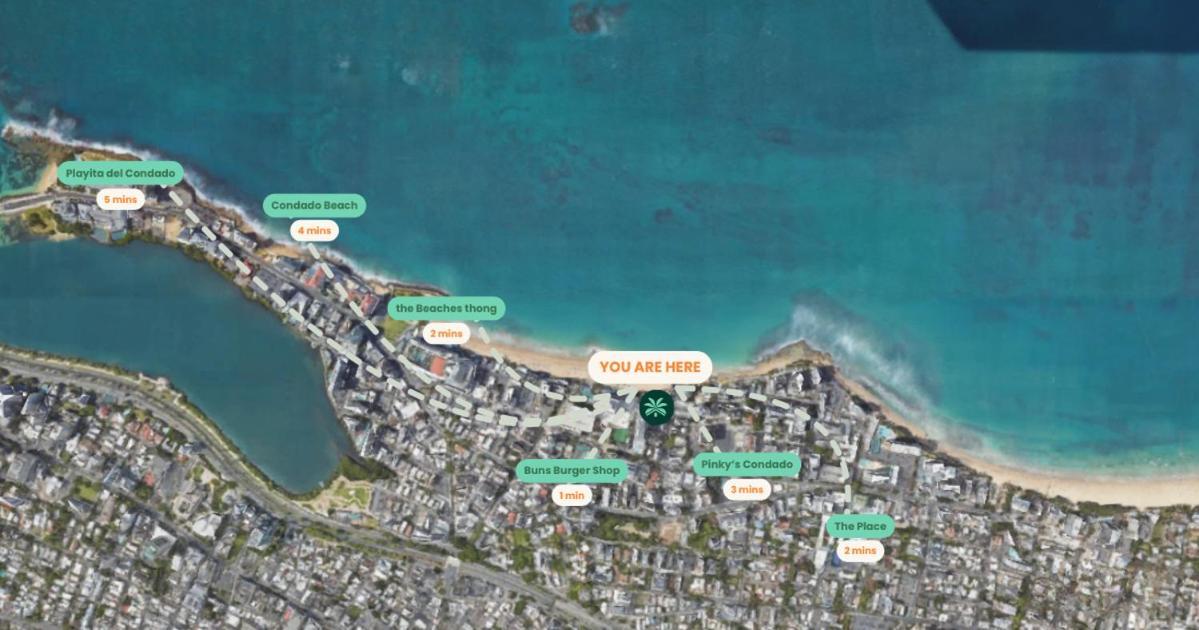 Beachside Steps From Condado Holiday home San Juan